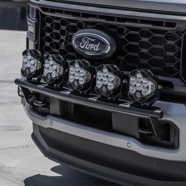 Ford Super Duty 23-On LP6 Bull Bar Light Kits Kit w/ Upfitter Baja Designs