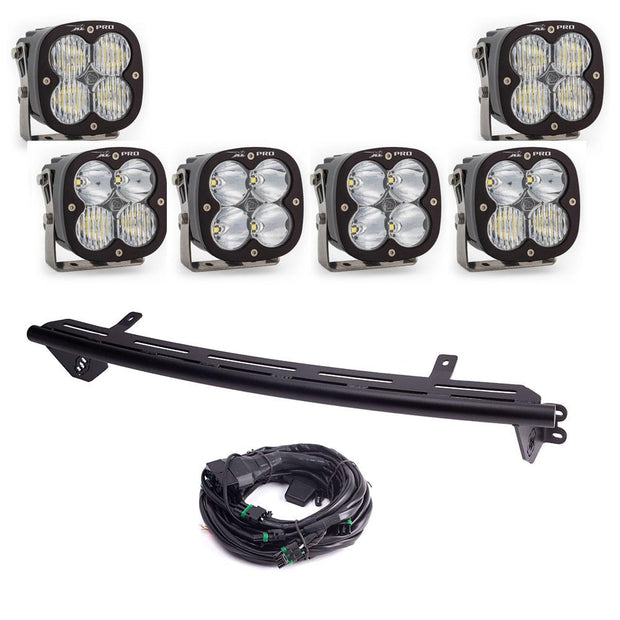 Ford Super Duty 23-On XL Pro Bull Bar Light Kits Kit w/ Upfitter Baja Designs