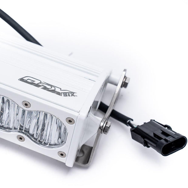 OnX6+ White Straight LED Light Bar (40 Inch; Driving/Combo; Clear) Baja Designs