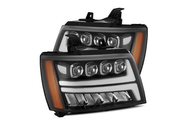 ARex Nova LED Headlights: Chevy Tahoe/Suburban/Avalanche (07-13) - Chrome (Set)