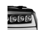 ARex Nova LED Headlights: Chevy Tahoe/Suburban/Avalanche (07-13) - Black (Set)