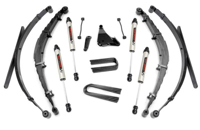 6 Inch Suspension Lift System w/V2 Shocks 99 F-250/F-350 Super Duty Rough Country