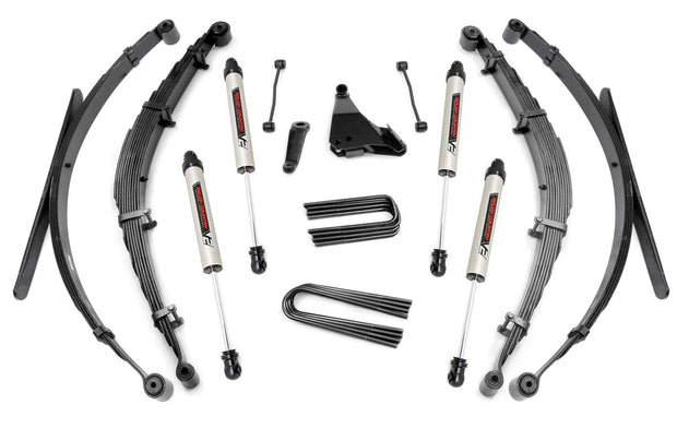 6 Inch Suspension Lift System w/V2 Shocks 99 F-250/F-350 Super Duty Rough Country