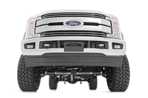 4.5 Inch Suspension Lift Kit w/Front Drive Shaft & V2 Shocks 17-19 F-250/350 4WD Diesel Rough Country