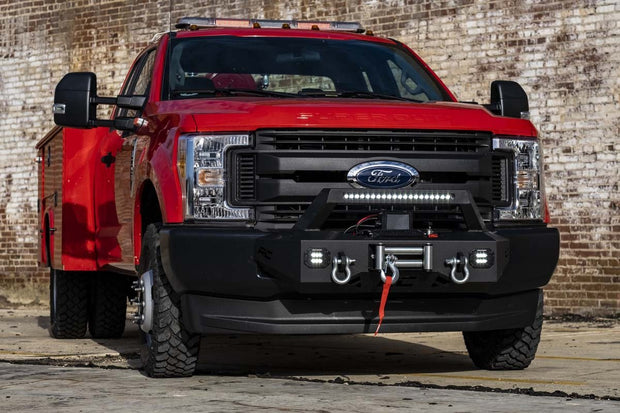 EXO Winch Mount System 17-20 Ford F-250/F-350 Rough Country