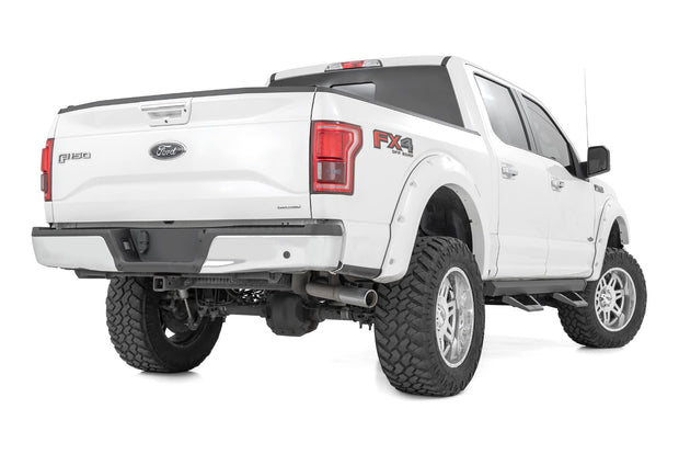 SRX2 Adjustable Aluminum Step Crew Cab 15-22 Ford F-150/17-22 Super Duty Rough Country