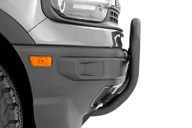 Nudge Bar 20 Inch Black Series w/ White DRL Single Row LED 21-Up Ford Bronco Sport Rough Country
