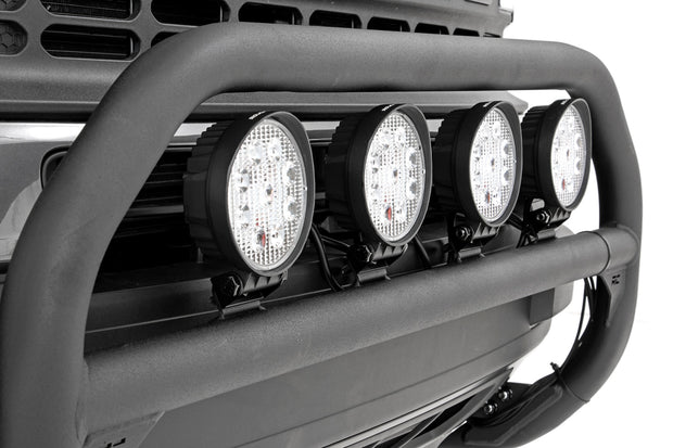 Nudge Bar 4 Inch Round Led (x4) 21-Up Ford Bronco Sport 4WD Rough Country