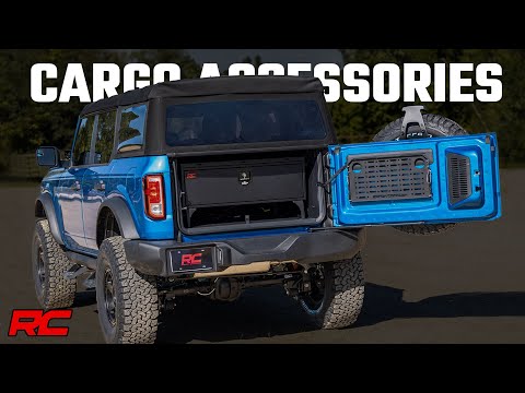 Storage Box 21-Up Ford Bronco 4WD Rough Country