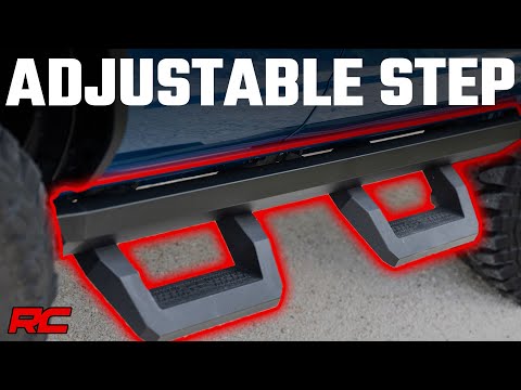 SR2 Adjustable Aluminum Step 21-Up Ford Bronco 4WD Rough Country