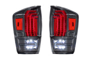 XB LED Tail Lights: Toyota Tacoma (16-23 / Clear Lens / Set)