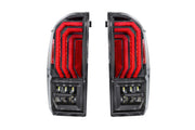 XB LED Tail Lights: Toyota Tacoma (16-23 / Clear Lens / Set)