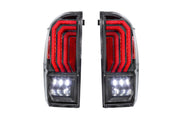 XB LED Tail Lights: Toyota Tacoma (16-23 / Clear Lens / Set)