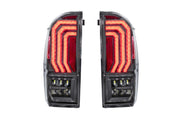 XB LED Tail Lights: Toyota Tacoma (16-23 / Clear Lens / Set)