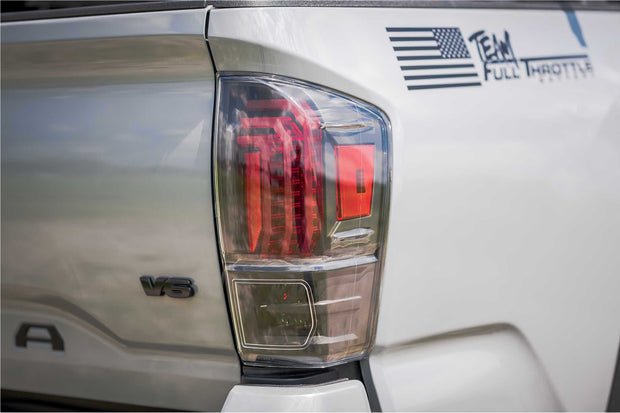 XB LED Tail Lights: Toyota Tacoma (16-23 / Clear Lens / Set)