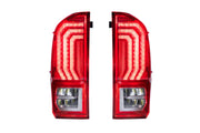 XB LED Tail Lights: Toyota Tacoma (16-23 / Red Lens / Set)