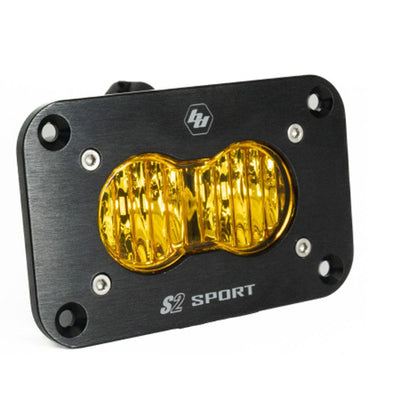 S2 Sport LED Wide Cornering Baja Amber Flush Mount Baja Designs