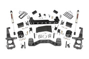 4 Inch Suspension Lift Kit w/V2 Shocks 15-20 F-150 4WD Rough Country