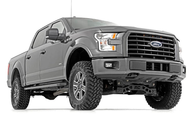 4 Inch Suspension Lift Kit Lifted Struts 7 V2 15-20 F-150 4WD Rough Country