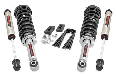 2 Inch Leveling Lift Kit Lifted Struts & V2 Shocks 09-13 F-150 Rough Country