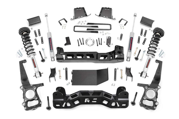 6 Inch Suspension Lift Kit Lifted Struts 14 F-150 4WD Rough Country