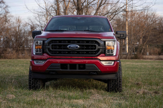 3 Inch Lift Kit Fabbed UCA N3 Struts 2021 Ford F-150 4WD Rough Country