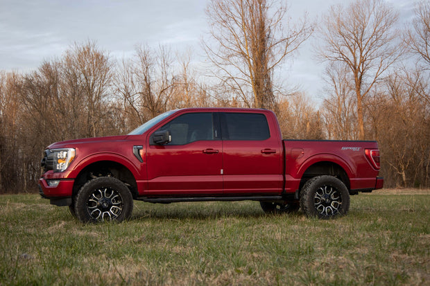 3 Inch Lift Kit Fabbed UCA Vertex 2021 Ford F-150 4WD Rough Country