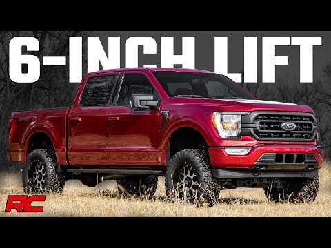 6 Inch Lift Kit Ford 2021 F-150 4WD Rough Country