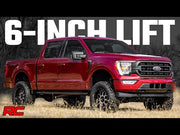 6 Inch Lift Kit Vertex 2021 Ford F-150 4WD Rough Country