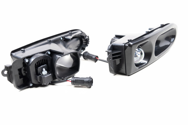 XB LED Fogs: Porsche 993 (Paintable / Set)