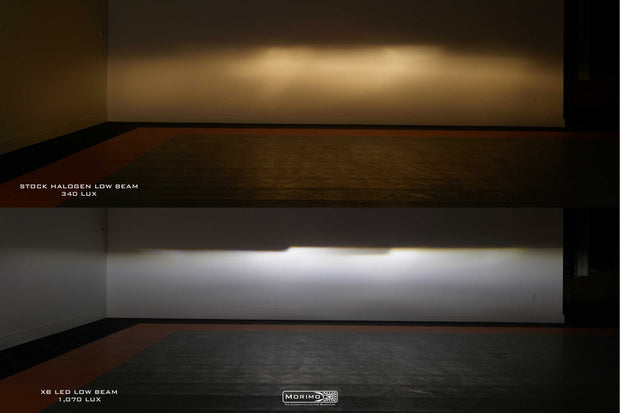 XB LED Headlights: Ford Super Duty (20-22 / White DRL / Set)