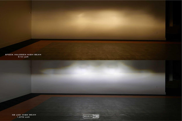 XB LED Headlights: Ford Super Duty (20-22 / White DRL / Set)