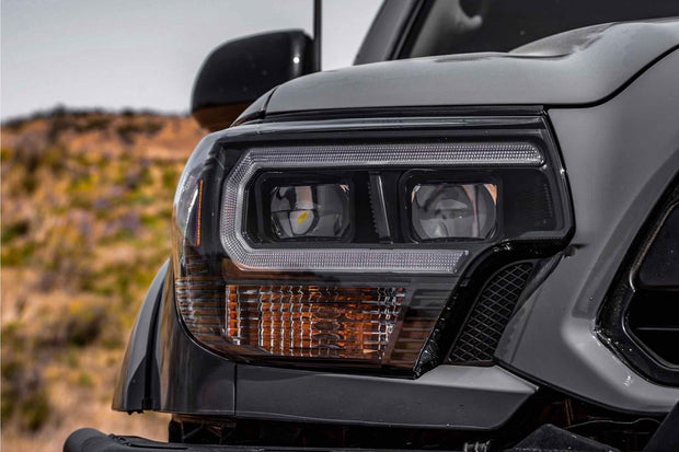 XB Hybrid LED Headlights: Toyota Tacoma (12-15 / White DRL / Set)