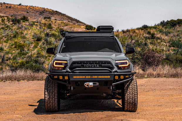 XB Hybrid LED Headlights: Toyota Tacoma (12-15 / Amber DRL / Set)