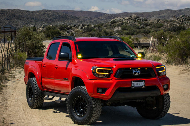 XB Hybrid LED Headlights: Toyota Tacoma (12-15 / Amber DRL / Set)