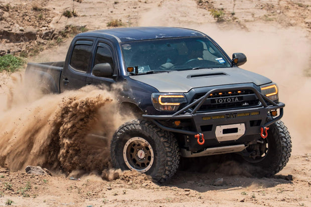 XB Hybrid LED Headlights: Toyota Tacoma (12-15 / Amber DRL / Set)