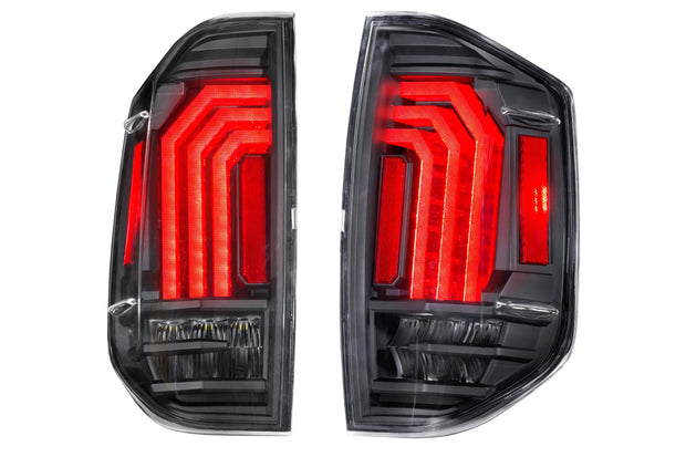 XB LED Tail Lights: Toyota Tundra (14-21 / Clear Lens / Set)