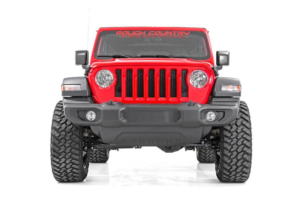2.5 Inch Jeep Suspension Lift Kit Springs & Vertex Shocks 18-20 Wrangler JL Rubicon Rough Country