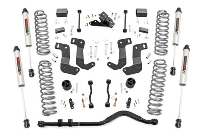 3.5 Inch Jeep Suspension Lift Kit Control Arm Drop & V2 Shocks 18-20 Wrangler JL Rough Country