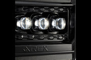 Arex Nova LED Headlights: GMC Sierra (14-18) - Alpha-Black (Set)