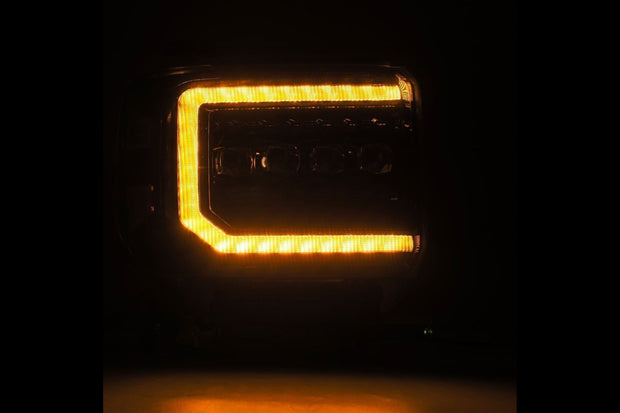 Arex Nova LED Headlights: GMC Sierra (14-18) - Alpha-Black (Set)