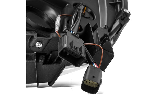 Arex Nova LED Headlights: GMC Sierra (14-18) - Alpha-Black (Set)