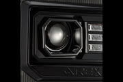 Arex Luxx LED Headlights: GMC Sierra (14-18) - Alpha-Black (Set)