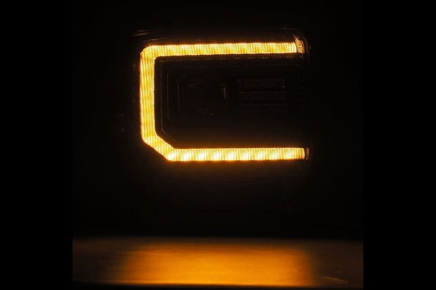 Arex Luxx LED Headlights: GMC Sierra (14-18) - Black (Set)