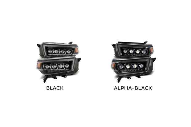 Arex Nova LED Headlights: 4Runner (10-13) - Alpha-Black (Set)