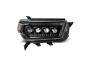 Arex Nova LED Headlights: 4Runner (10-13) - Alpha-Black (Set)