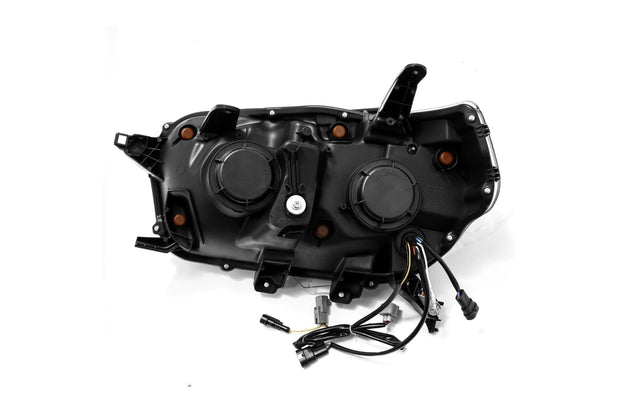 Arex Nova LED Headlights: 4Runner (10-13) - Black (Set)