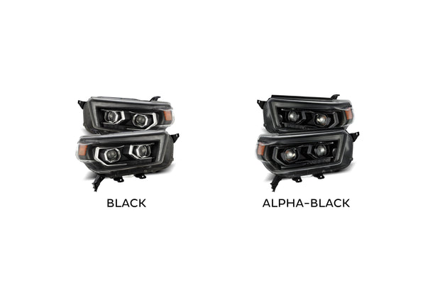 Arex Luxx LED Headlights: 4Runner (10-13) - Black (Set)