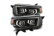 Arex (PRO-Series) Halogen Headlights: 4Runner (10-13) - Alpha-Black (Set)