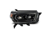 Arex Luxx LED Headlights: 4Runner (10-13) - Black (Set)